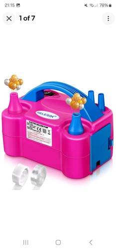 Electric balloon pump portable - electric,