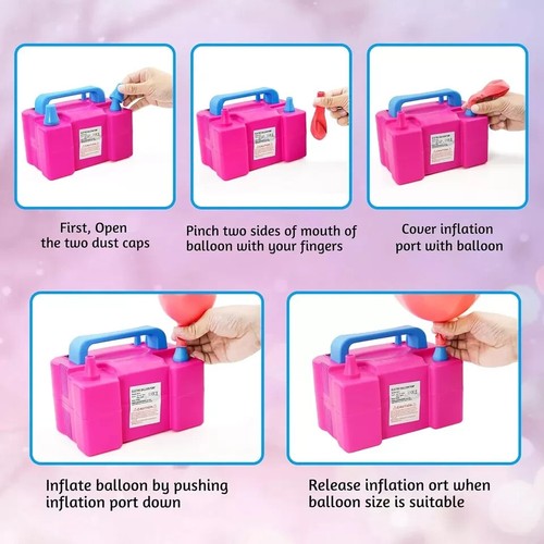 Electric balloon pump - balloon, portable